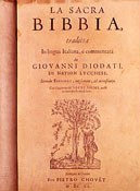 bibbia del diodati