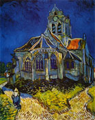 Vincent van Gogh la chiesa di Auvers