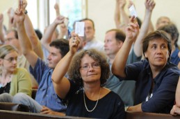 votazione (foto Manuela Aldabe)