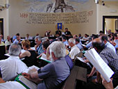 membri del Sinodo al lavoro (foto Riforma)