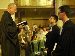 Consacrazione dei due pastori (foto Riforma)