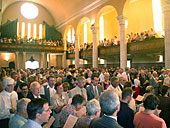 interno del tempio (foto Riforma)