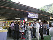 lo stand della Claudiana