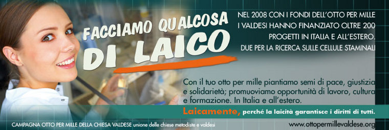 otto per mlle ai valdesi e metodisti